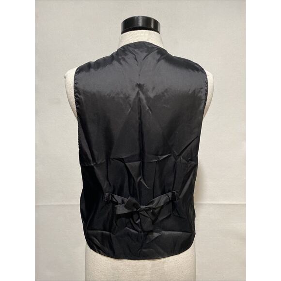 Vintage Gitano Holiday Tapestry Women's One Size Fits‎ Most Button Up Vest - Picture 3 of 9